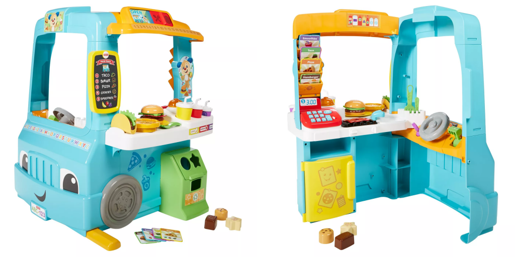 fisher price learn and play food truck